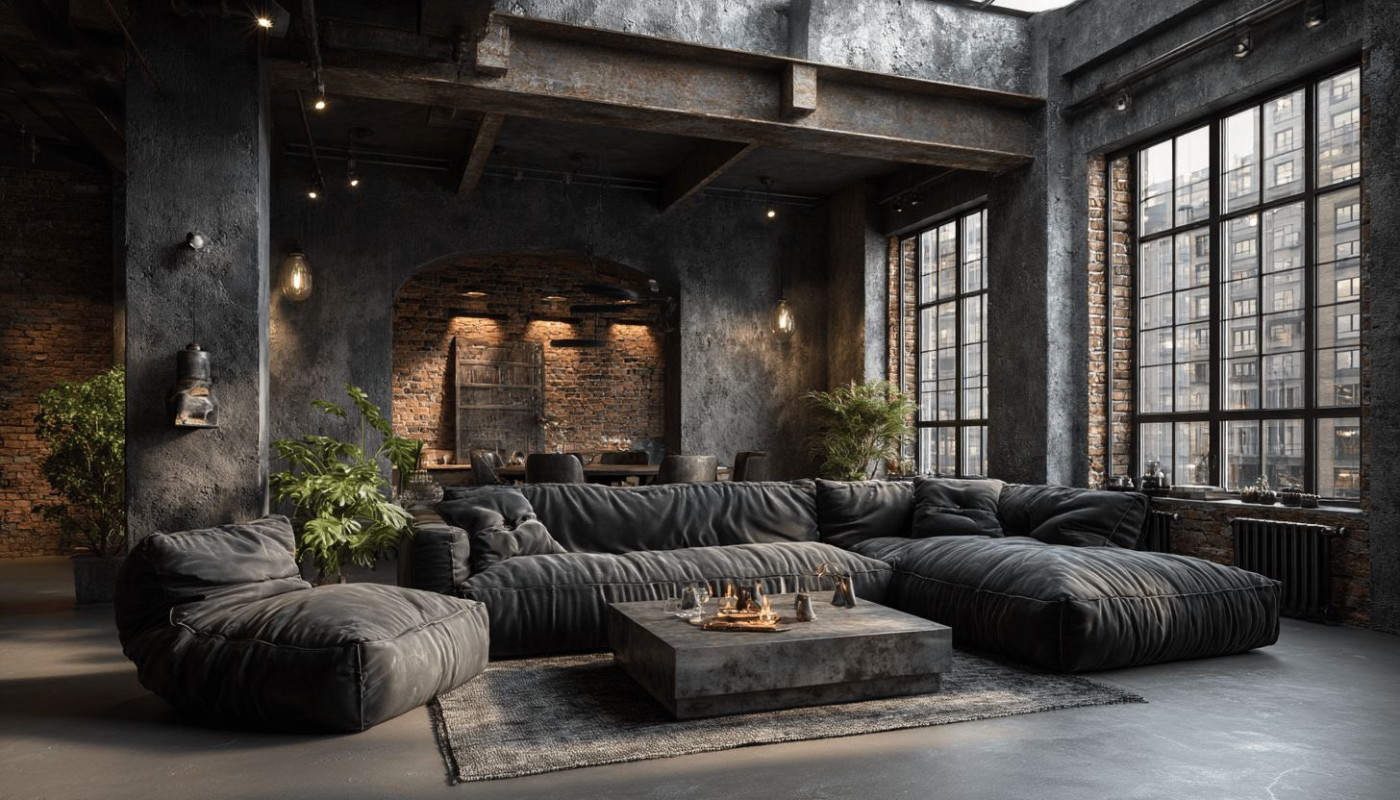 Comment intégrer le style industriel dans votre salon