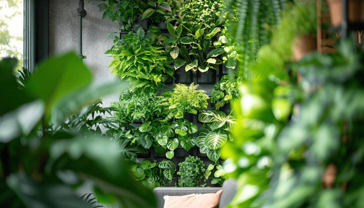 Jardin vertical intérieur comment créer un coin de verdure en appartement