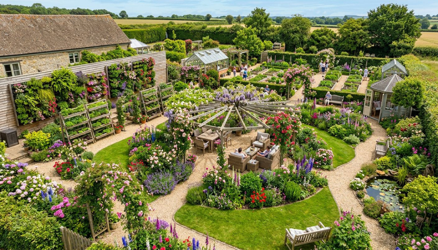 Maximiser l'espace de votre jardin : astuces et techniques