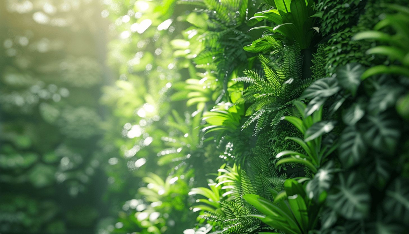 Mur végétal intérieur purifiez votre air naturellement