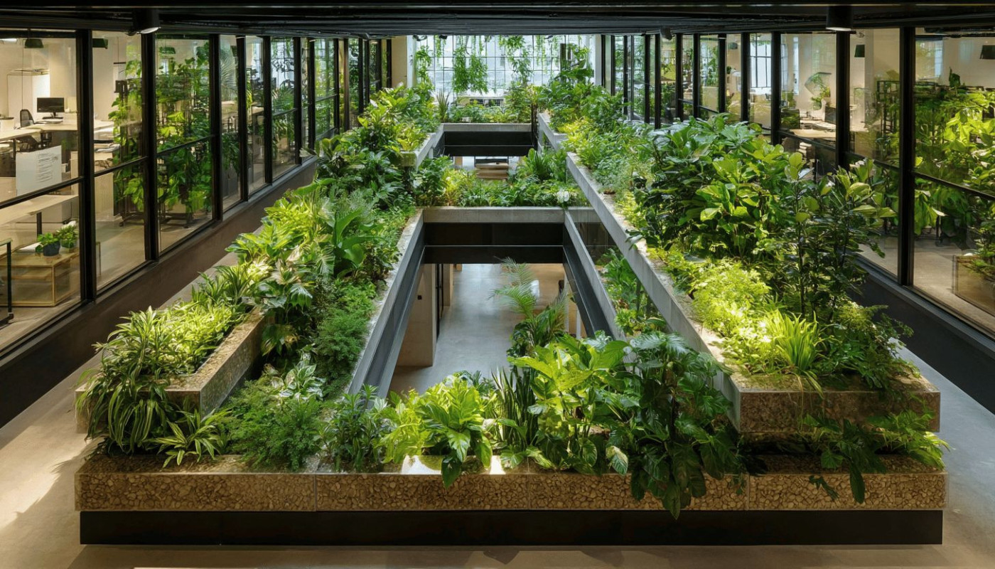 Plantes d'intérieur faciles à entretenir pour espaces de travail plus verts